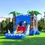 Thumbnail: Ocean Shark Inflatable Water Slide/Bounce House Combo