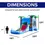 Thumbnail: Ocean Shark Inflatable Water Slide/Bounce House Combo