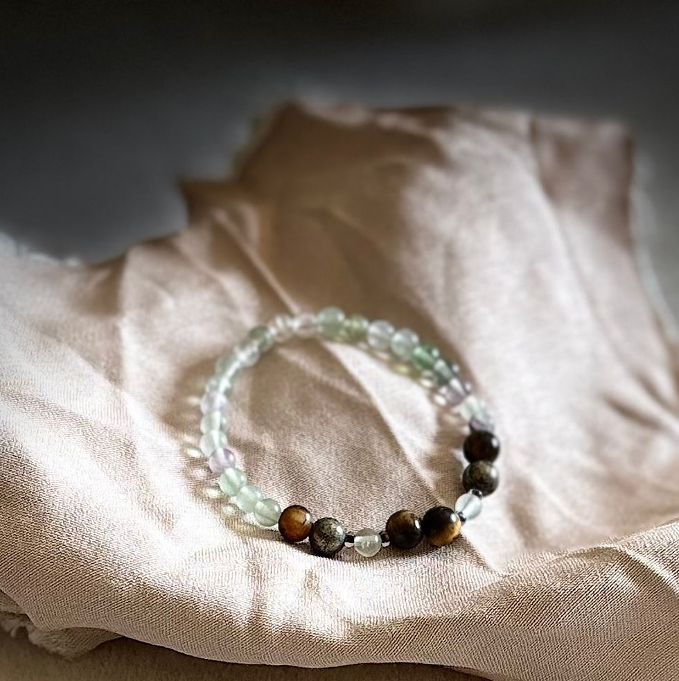 Miniature : Bracelet en pierres naturelles Soléïâme.