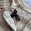 Thumbnail: Jessica Simpson Striped Knit Zip-Up Sweater Size XS