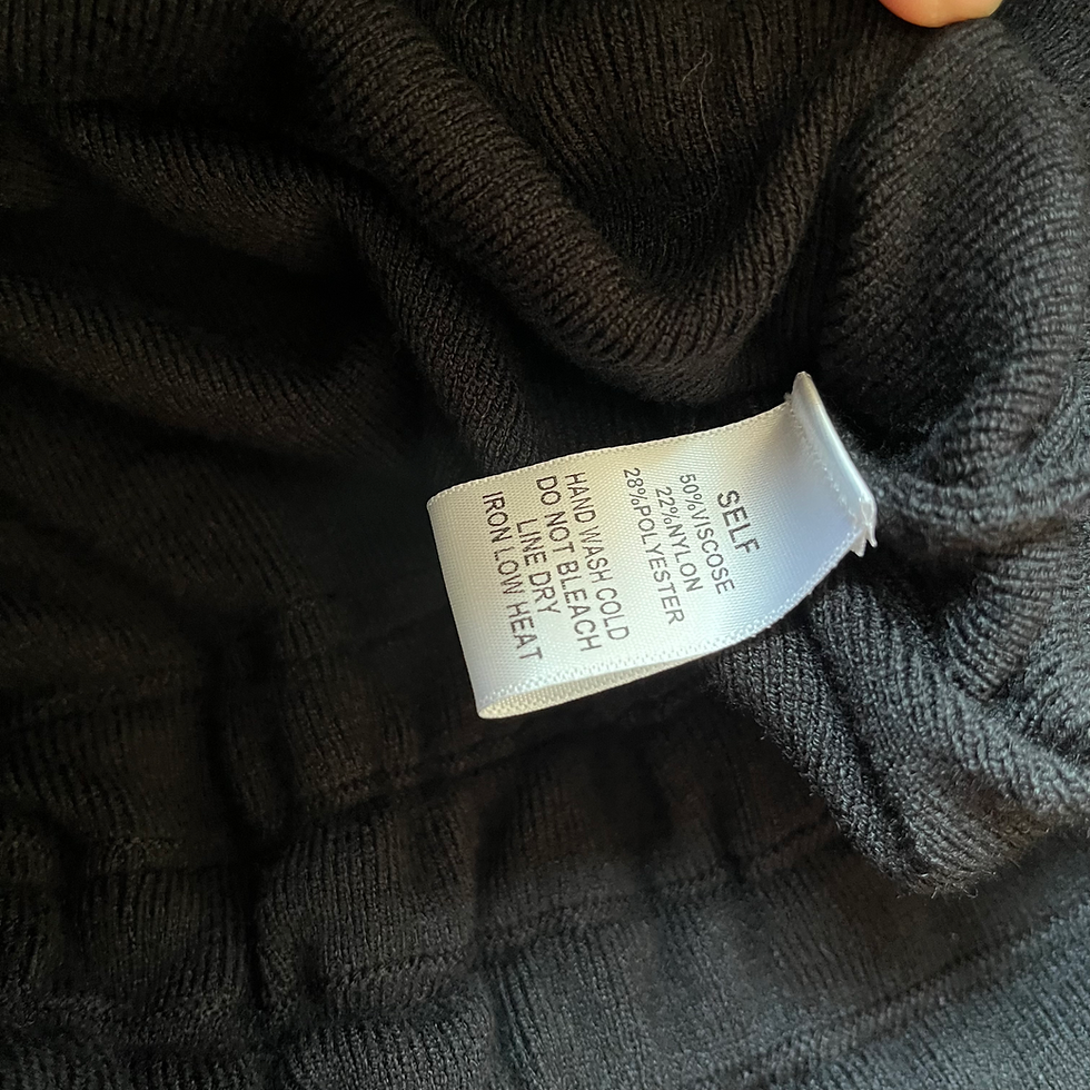 Thumbnail: Fashion Nova Black Knit & Tulle Ruffle Dress (NWT) – Size Small