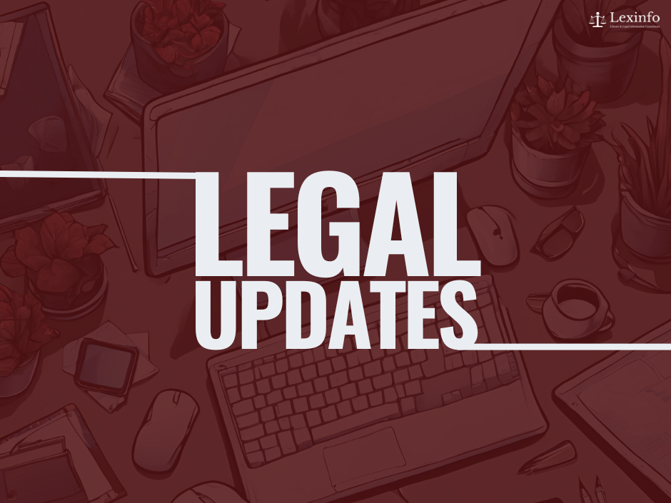 Legal Updates: 1-5 June 2026