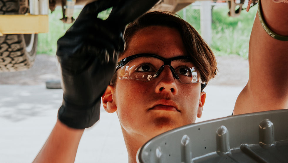 Black Hills Tire Camp DRIVE Hands On Automotive Training for Youth