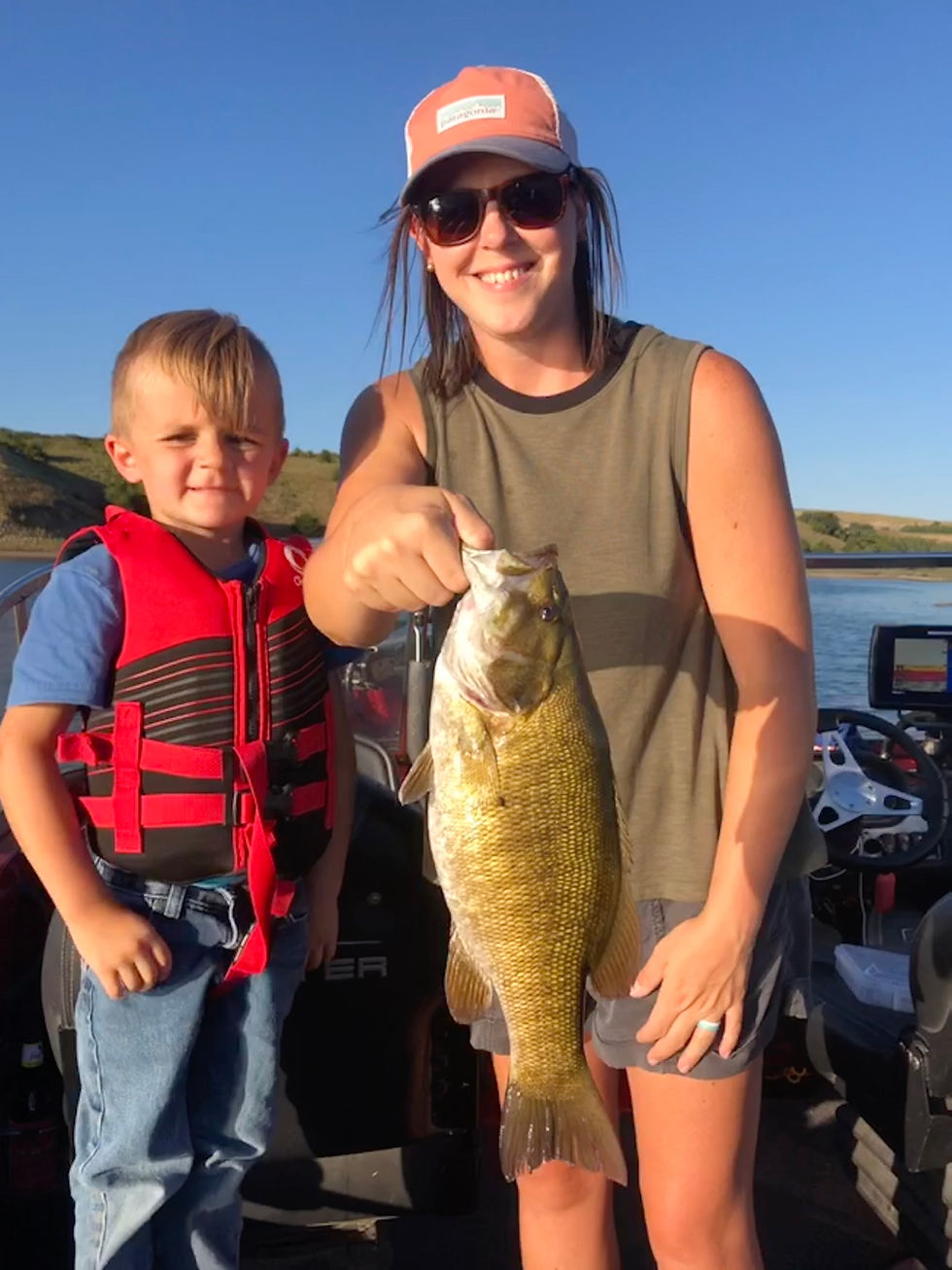 bass fishing lake francis case missouri river south dakota