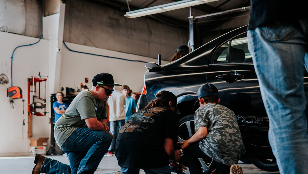 Black Hills Tire Camp DRIVE Hands On Automotive Training for Youth