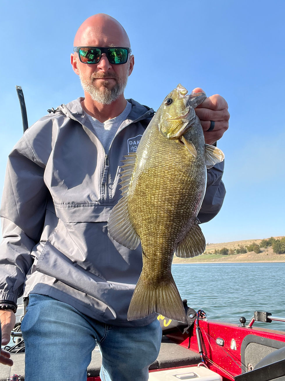 bass fishing lake francis case missouri river south dakota