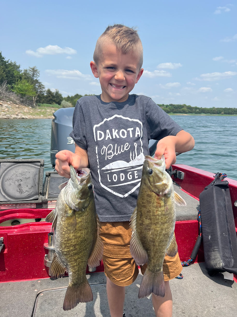 bass fishing lake francis case missouri river south dakota