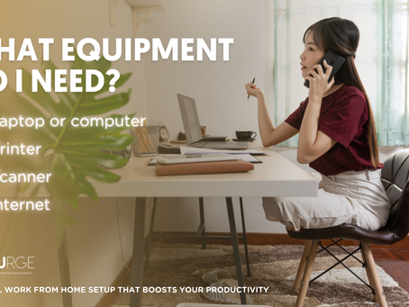 An Ideal Work from Home Setup that Boosts Your Productivity