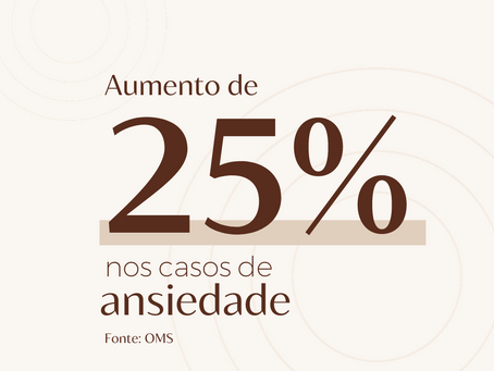 Aumento de 25% nos casos de ansiedade, diz OMS