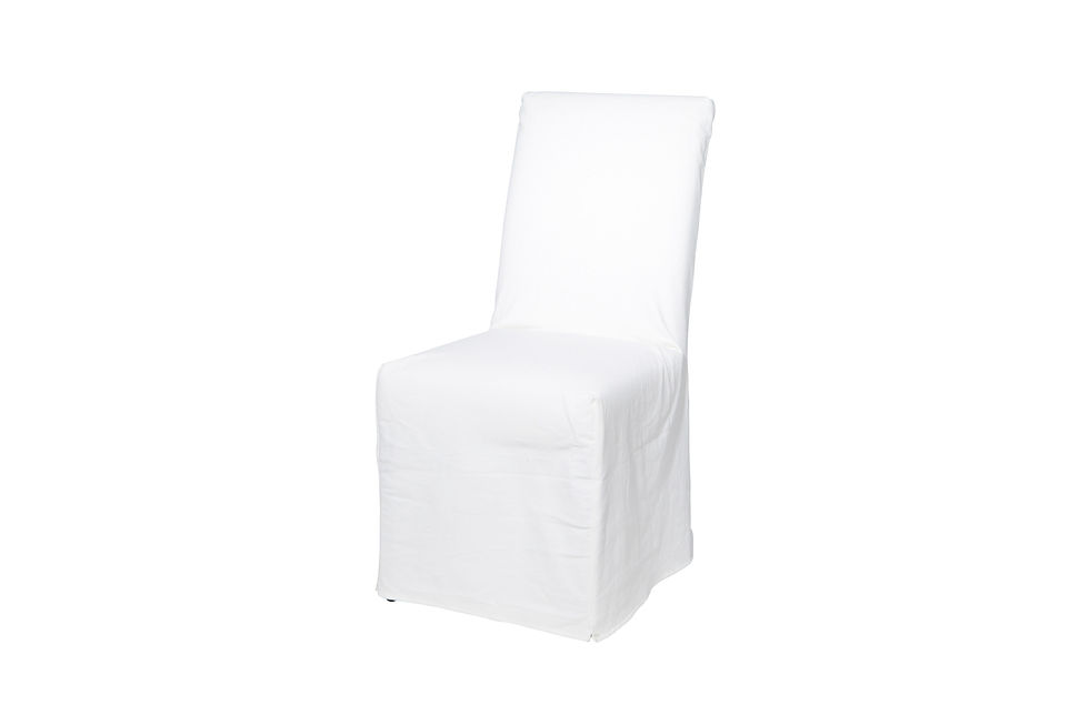 Miniatura: Parsons Dining Chair White