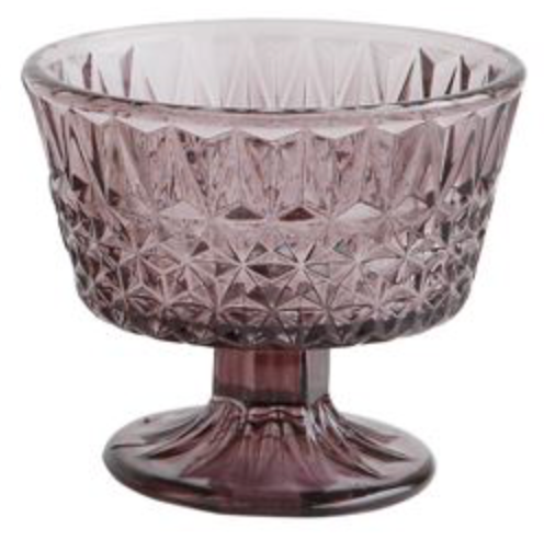 Glass Votive Holder/Footed Bowl