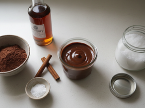 Healthy Low FODMAP Chocolate Sauce/Shell with Coconut Oil and Maple Syrup