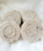 blue bundle of soaps