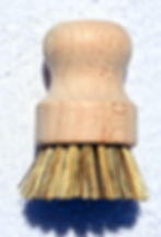 1 view of side of brush