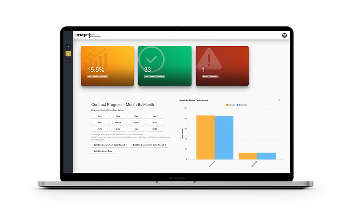 map16 Grit Bin platform