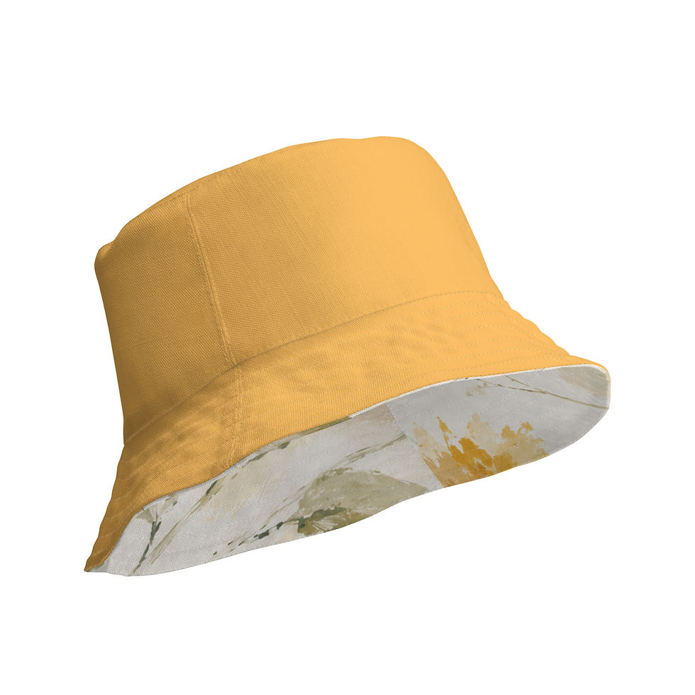 Thumbnail: Sunflower Reversible bucket hat