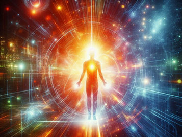 Dans le silence du corps, l’énergie s’ouvre. L’aura respire. La lumière se déploie.