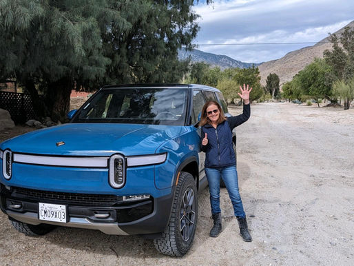 A new Rivan SUV at Lost Creek Canyon Ranch