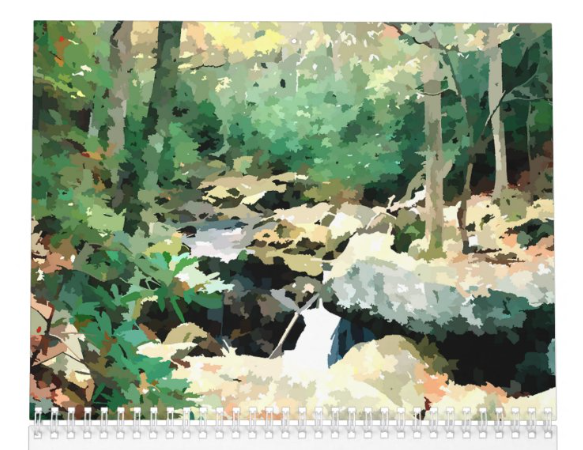 Thumbnail: 2026 Digital Paintings Spiral Calendar