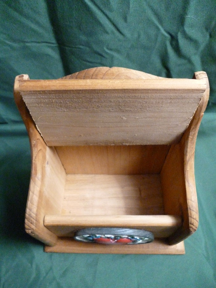 Thumbnail: Rustic Wood Recipe Box, Knick-Knack Box