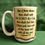 Thumbnail: Mountain Church Scene with Deuteronomy 4, 12 oz Ceramic Mug