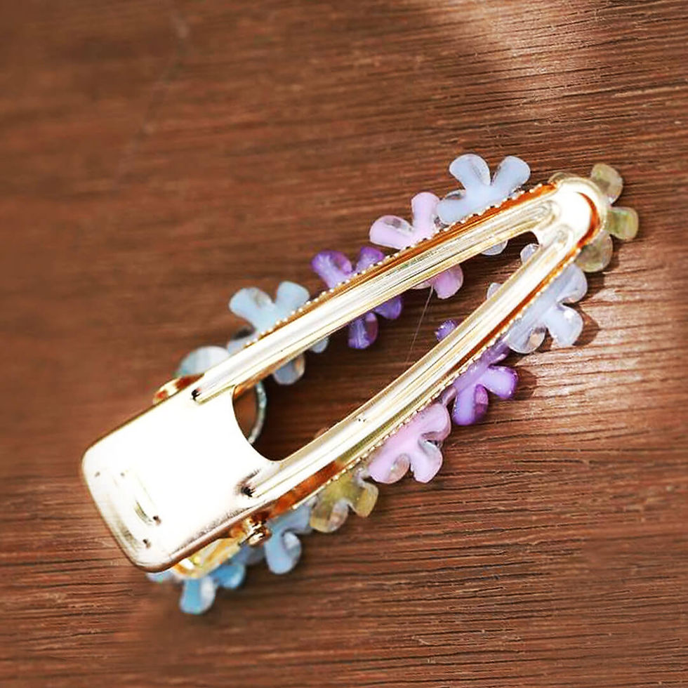 Thumbnail: Small Flower Hair Clip