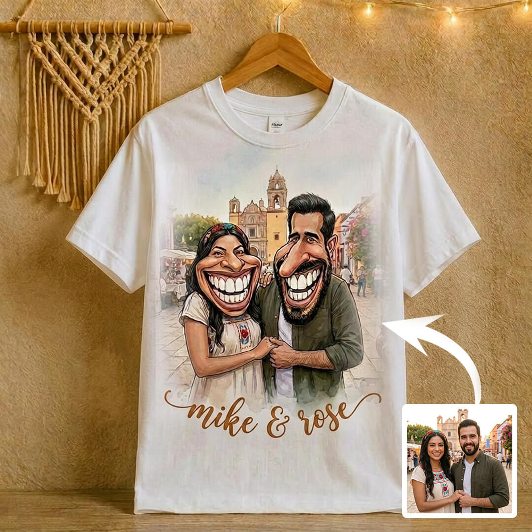 Customize Caricature – Upload Your Photo