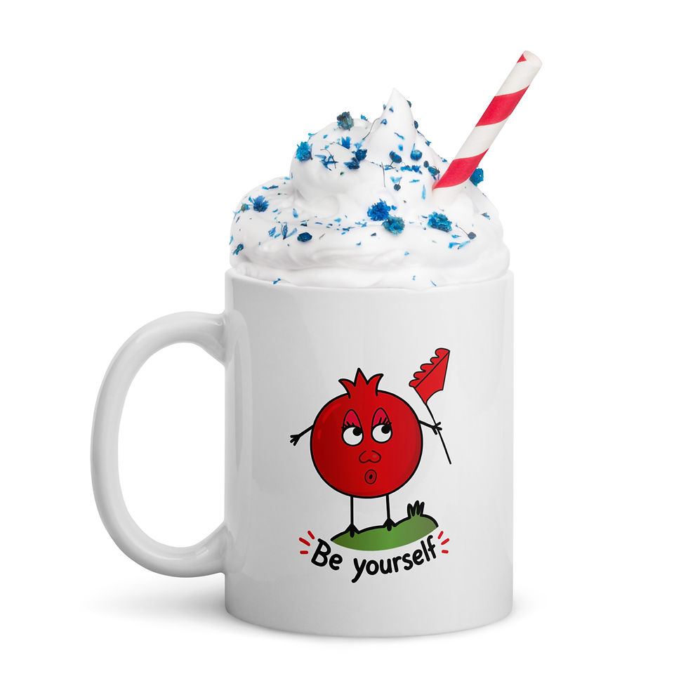 Thumbnail: Be Yourself White Glossy Mug