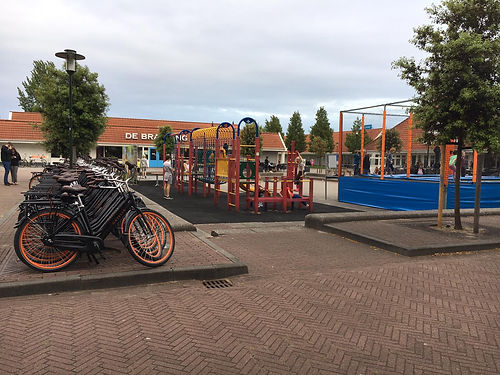Zentrum des Ferienparks