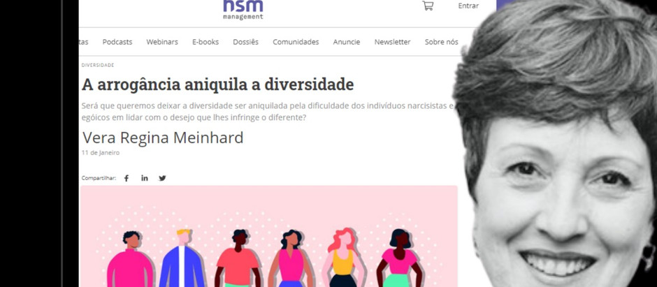 A arrogância aniquila a diversidade