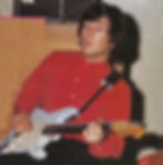 John's Strat @ EMI - Photo: Leslie Bryce