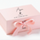 Thumbnail: Personalised Pink Deep Baby Name and Weight Gift Box