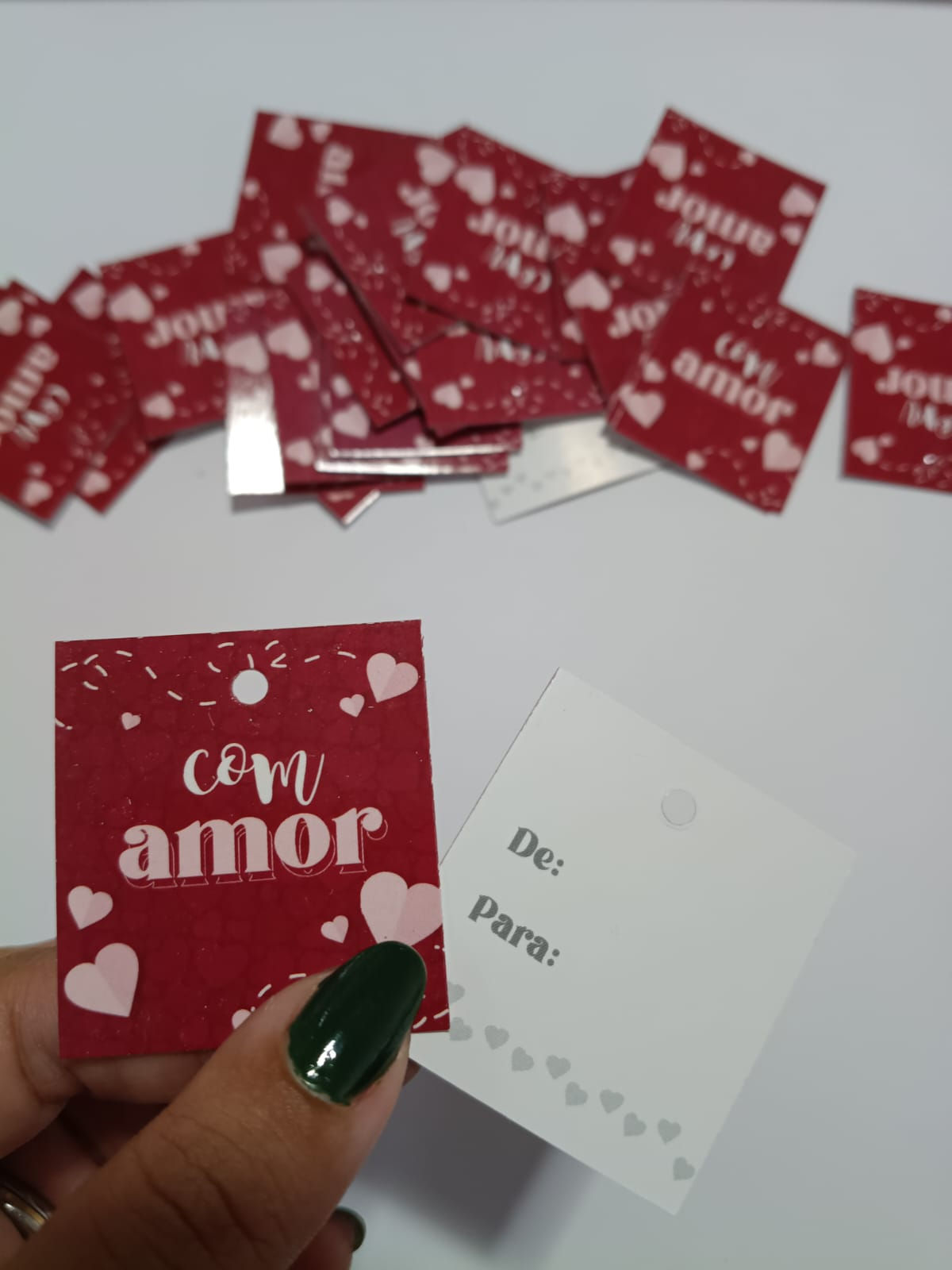 TAG MINI - Com Amor
