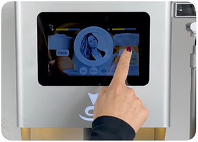 Coffee special, latte art machine, Cino Printer, coffee printer, selfiecino, 3d printer food, printer for cocktail, cocktails printer, beer printer, cappuccino stampante, coffee shop innovation, coffee shop, hotel machine, restaurant machine, coffee maker innovation, selfie coffee, barista