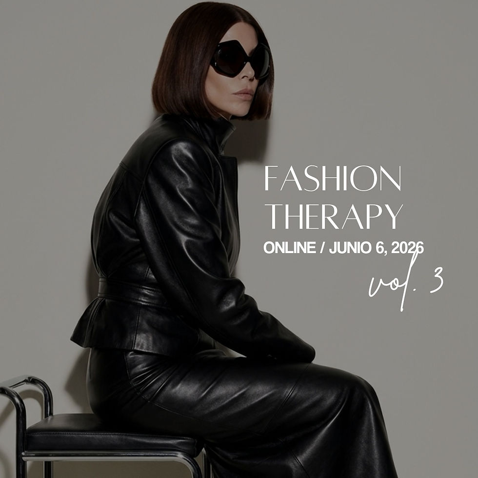 Fashion Therapy: Vístete acorde a tu vibra