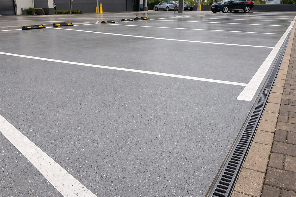 Wykrywanie przecieków parkingi