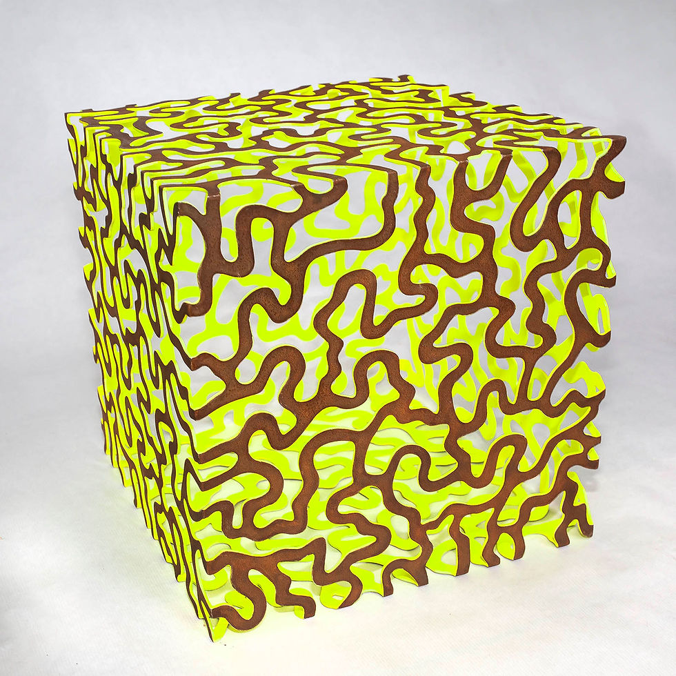 yolanda & H - corail-cube- 30cm - serie