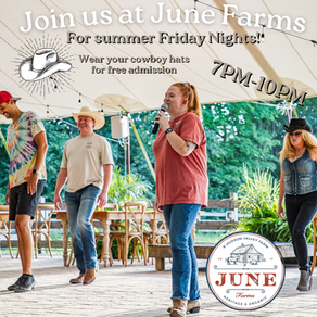 Summer night at June Farms!