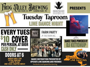 Taproom Tuesday at Frog Alley! 3/25