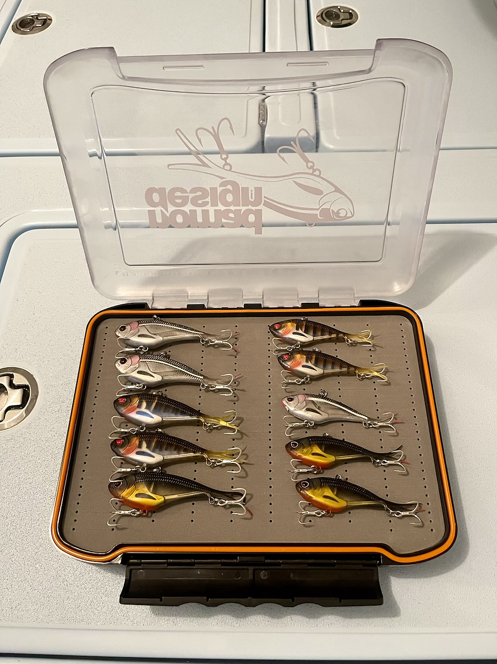 dingo fishing lures Vintage Ropher Orange Black Ribs Fin Lure For Sale 85 and 75 range of Vertrex Swim and Max vibes to choose from Blog | Florida | Dingo's