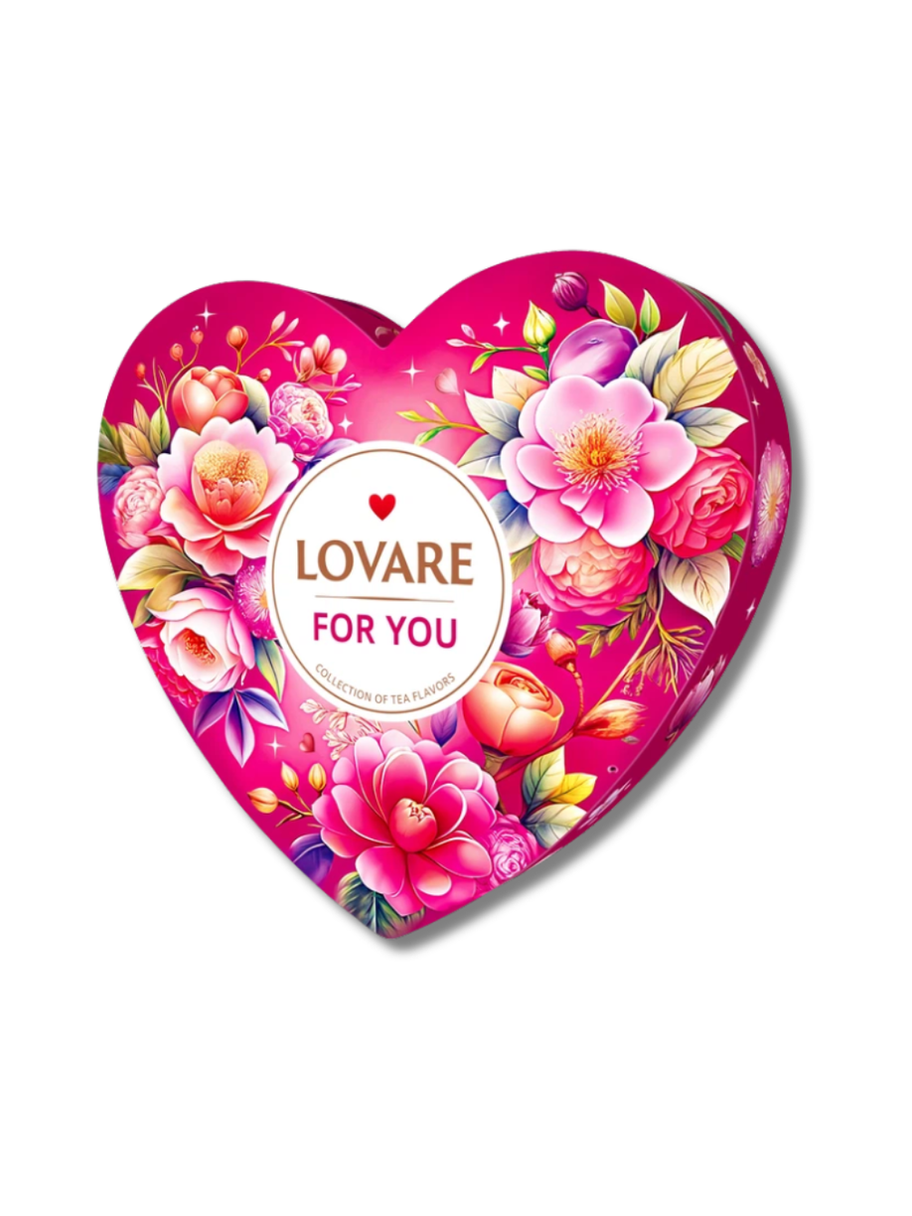 Lovare FOR YOU Tee-Set – 34 transparente Teepyramiden