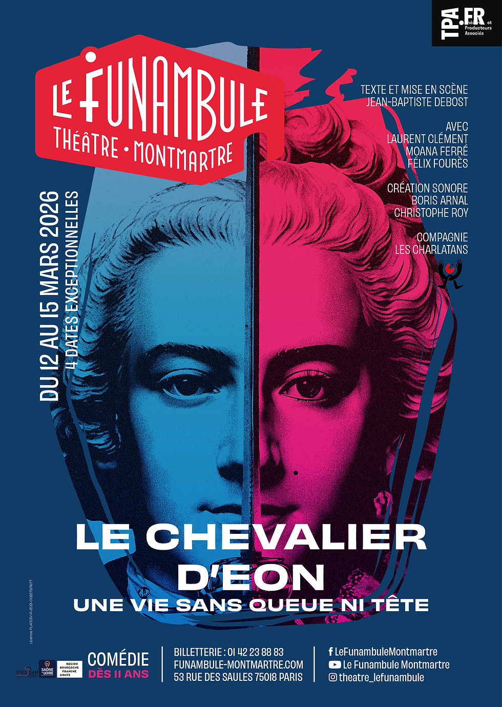 Pièce Le Chevalier d'Eon