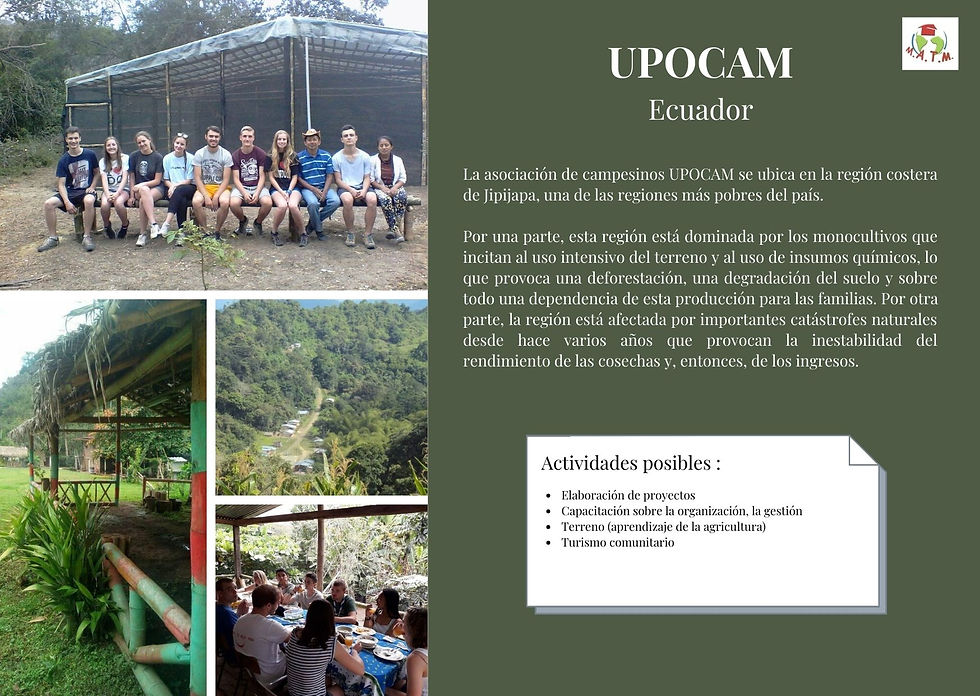 UPOCAM, Ecuador
