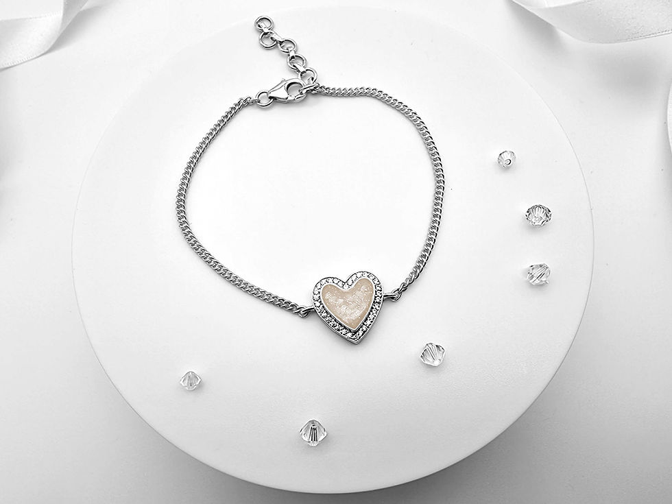 Thumbnail: Angel Ashes Memorial Bracelet