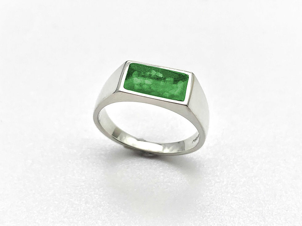 Thumbnail: Apollo Ashes ring in the colour Green