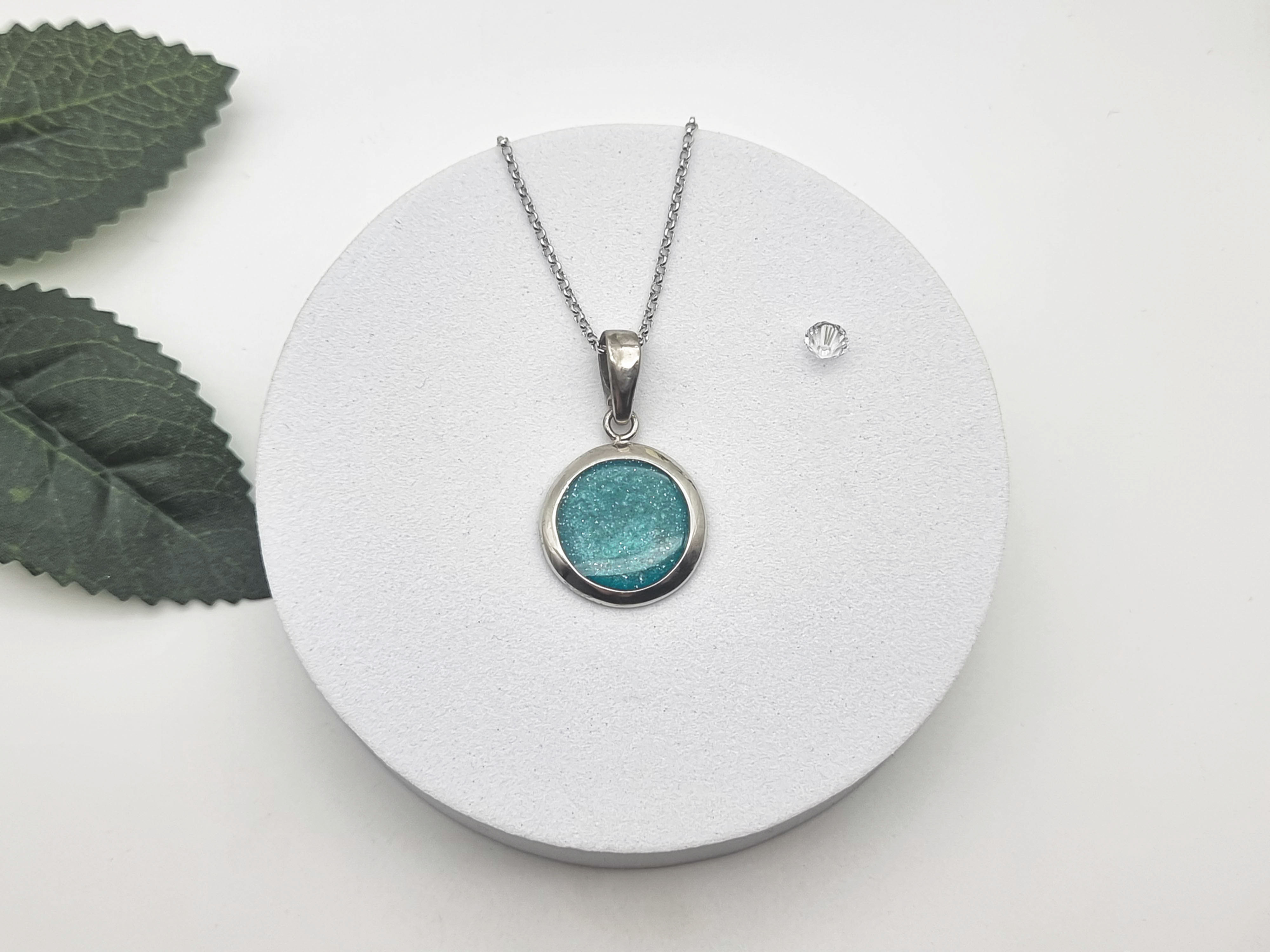 Halo Memorial Ashes Pendant