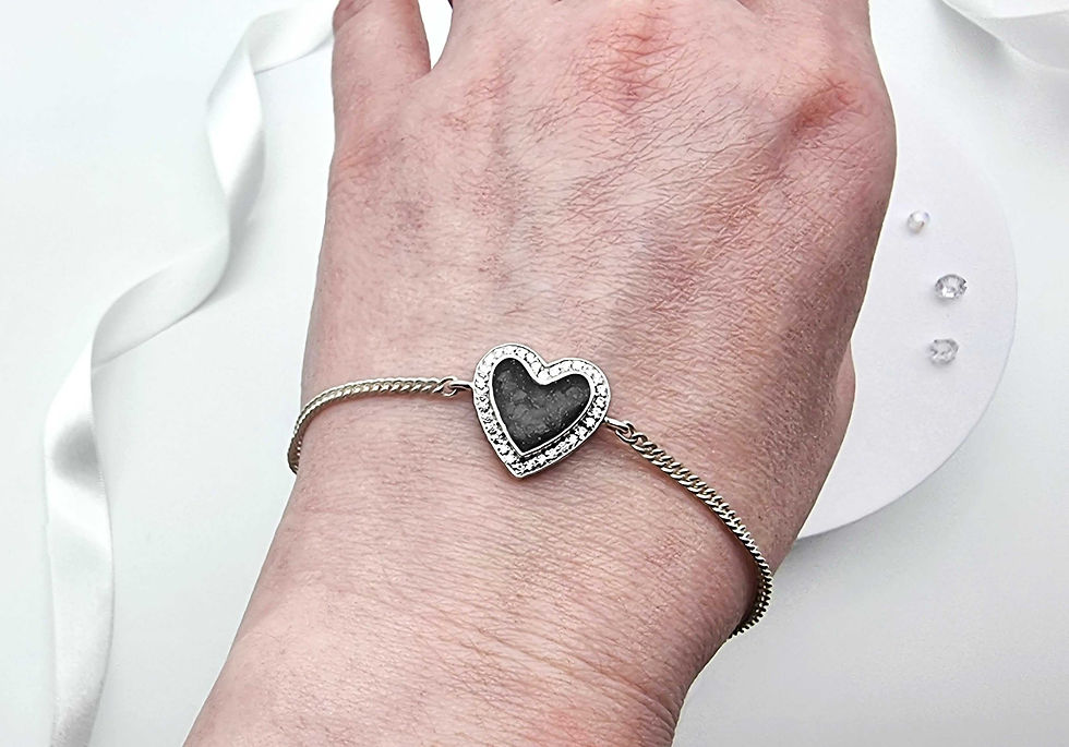 Thumbnail: Angel Ashes Memorial Bracelet