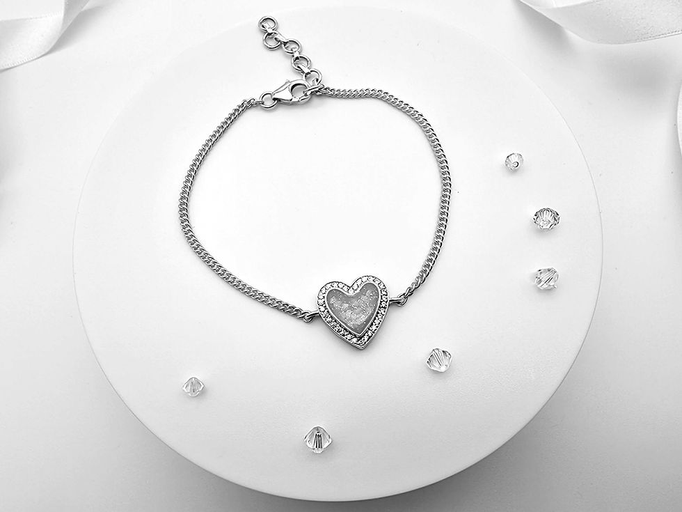 Thumbnail: Angel Ashes Memorial Bracelet