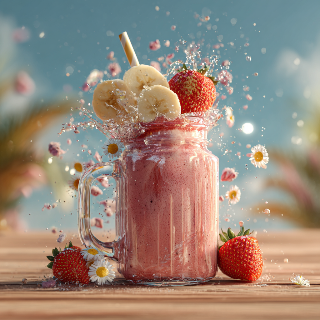 Arranged Food and Objects