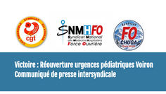 🔴Victoire : Réouverture urgences pédiatriques Voiron | Communiqué de presse intersyndicale